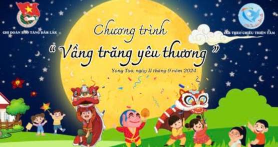 CHƯƠNG TRÌNH “VẦNG TRĂNG YÊU THƯƠNG” MANG TRUNG THU ĐẾN VỚI TRẺ EM BỊ NHIỄM CHẤT ĐỘC MÀU DA CAM