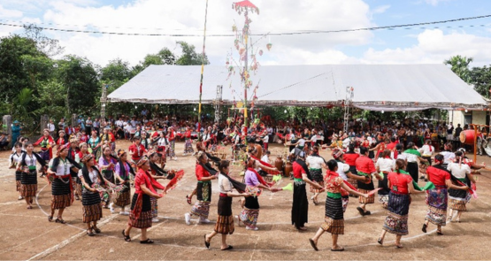 LỄ ĂN CƠM MỚI CỦA NGƯỜI THÁI, XÃ EA KIẾT, TỈNH ĐẮK LẮK