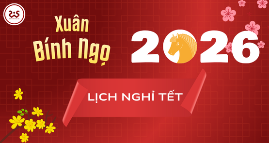THÔNG BÁO LỊCH NGHỈ TẾT NGUYÊN ĐÁN BÍNH NGỌ 2026