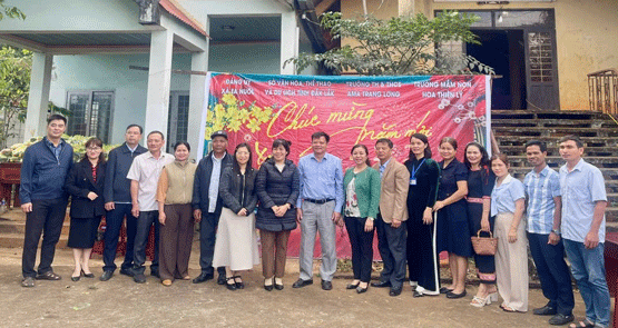 XUÂN YÊU THƯƠNG VỚI CÁC HOẠT ĐỘNG THIẾT THỰC TẠI BUÔN KẾT NGHĨA CUÔR KNIA 1