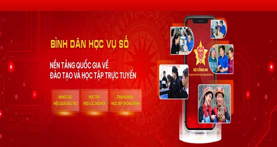  BÌNH DÂN HỌC VỤ SỐ - HỌC TẬP SUỐT ĐỜI, CÙNG TIẾN VÀO KỶ NGUYÊN SỐ 