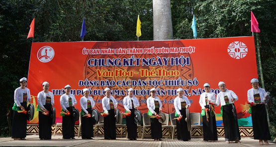 The final of the 10th Festival of Culture and Sports of Ethnic People in Buon Ma Thuot City, 2018