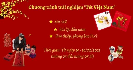 Ý NGHĨA CÁC HOẠT ĐỘNG TRẢI NGHIỆM TẾT NGUYÊN ĐÁN TÂN SỬU 2021